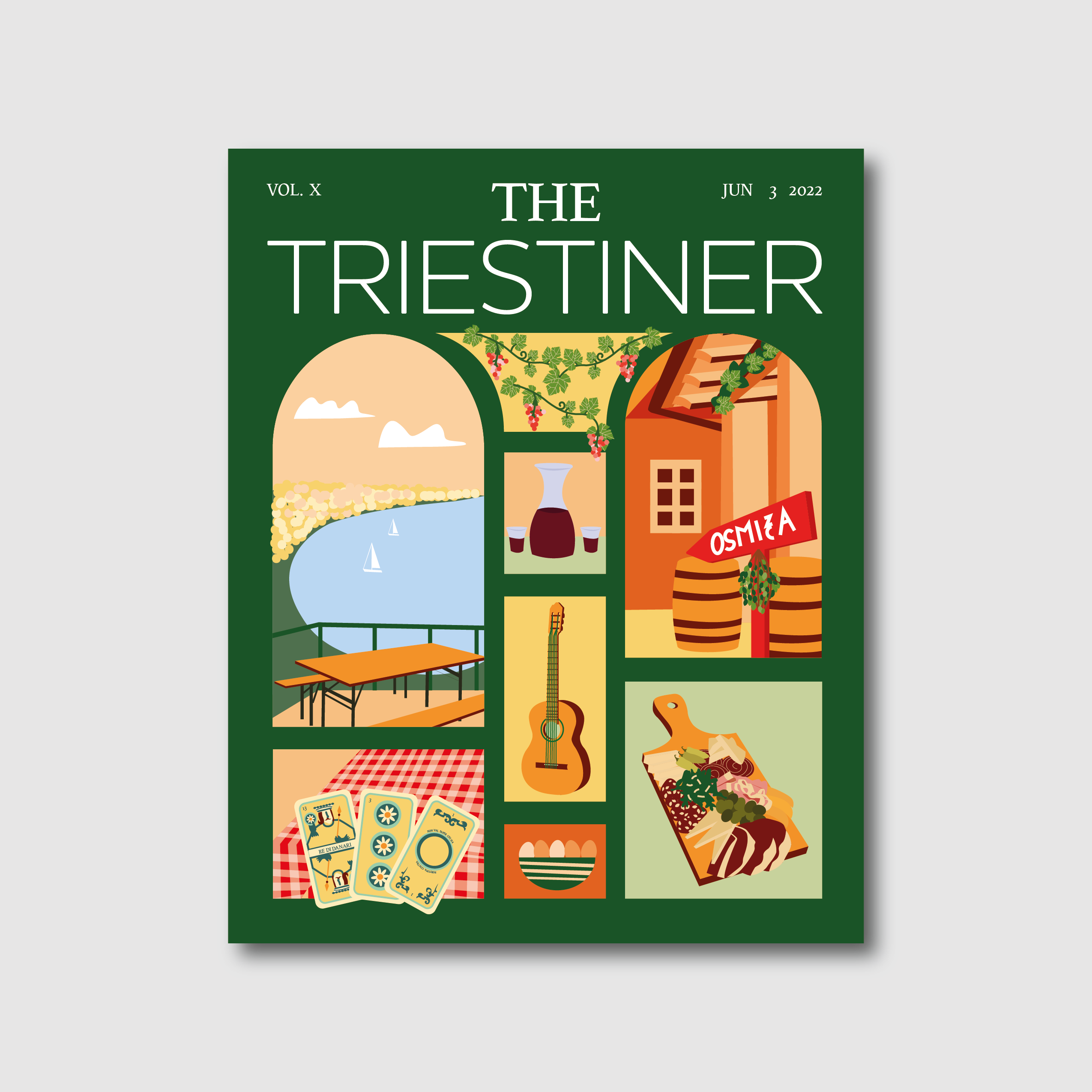 The Triestiner poster Osmiza