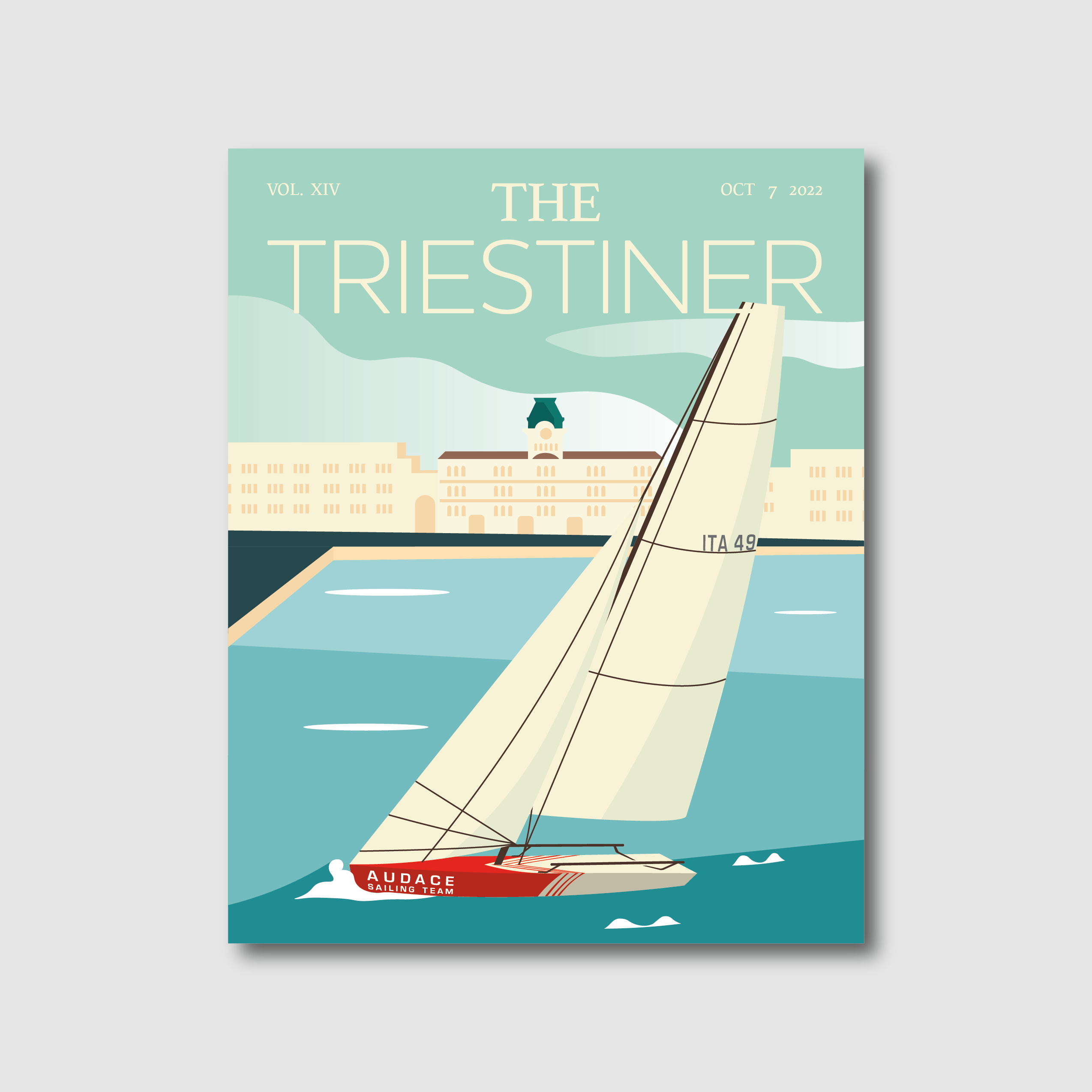 The Triestiner poster Audace