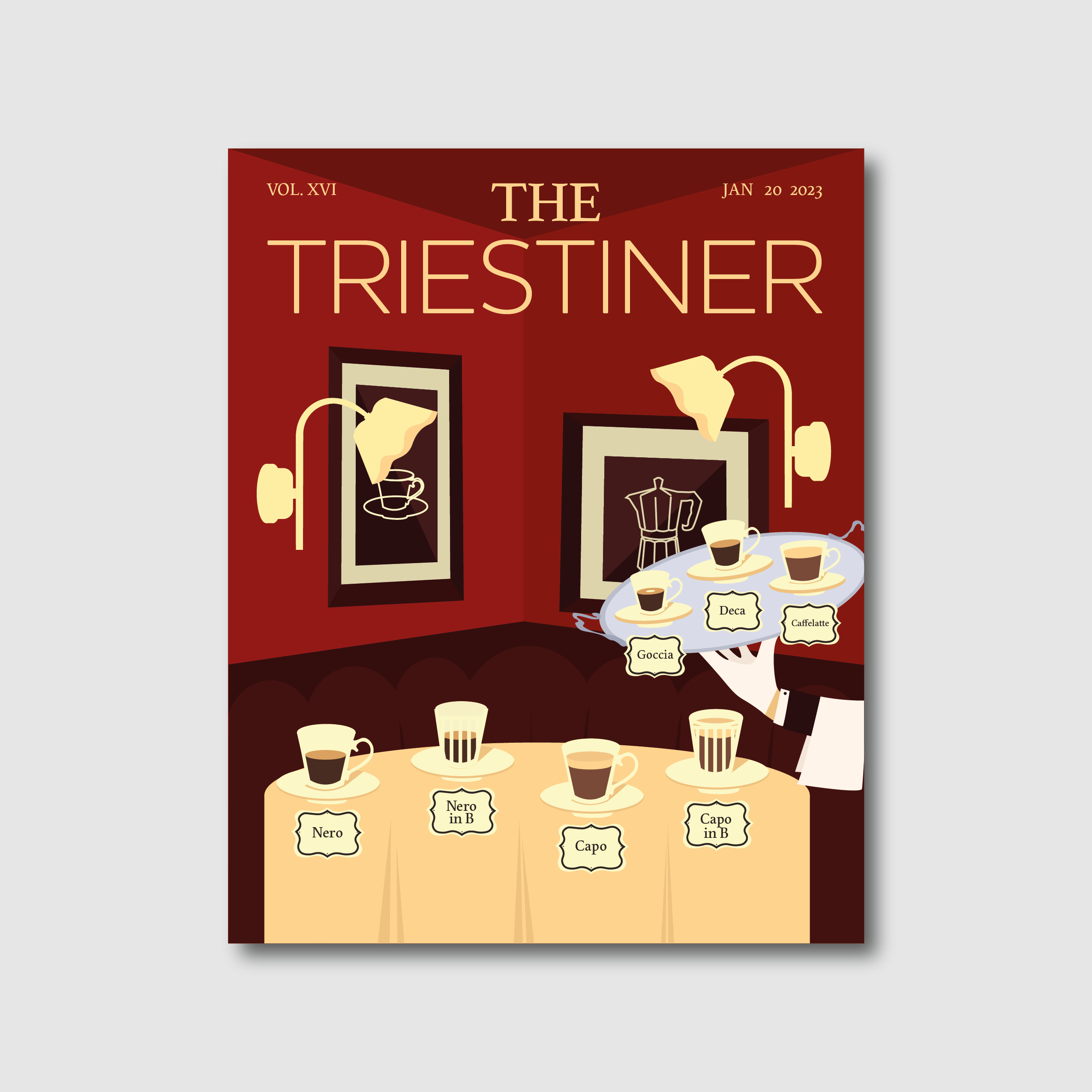 The Triestiner poster Caffè