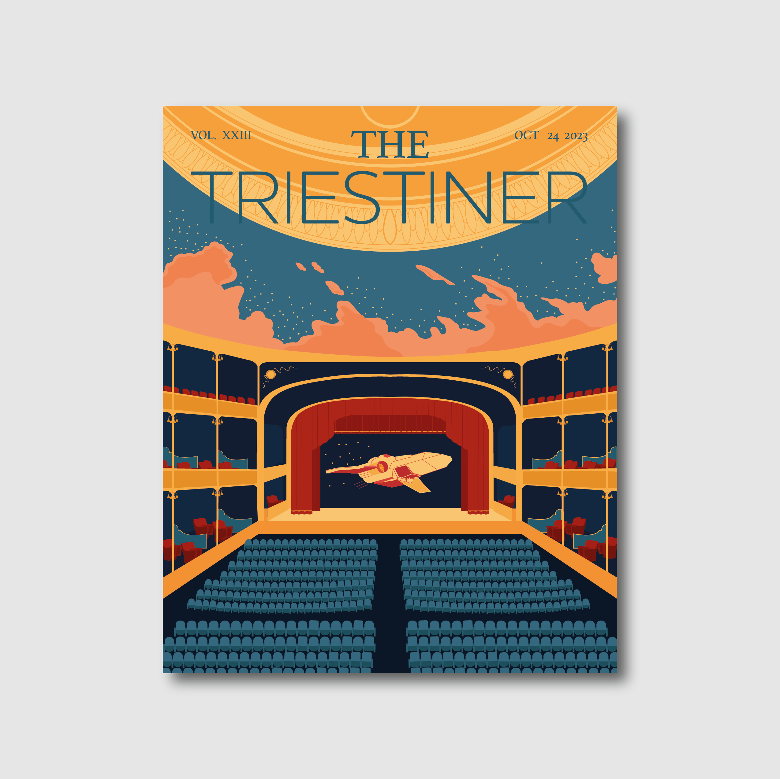 The Triestiner Illustrazione Teatro Rossetti