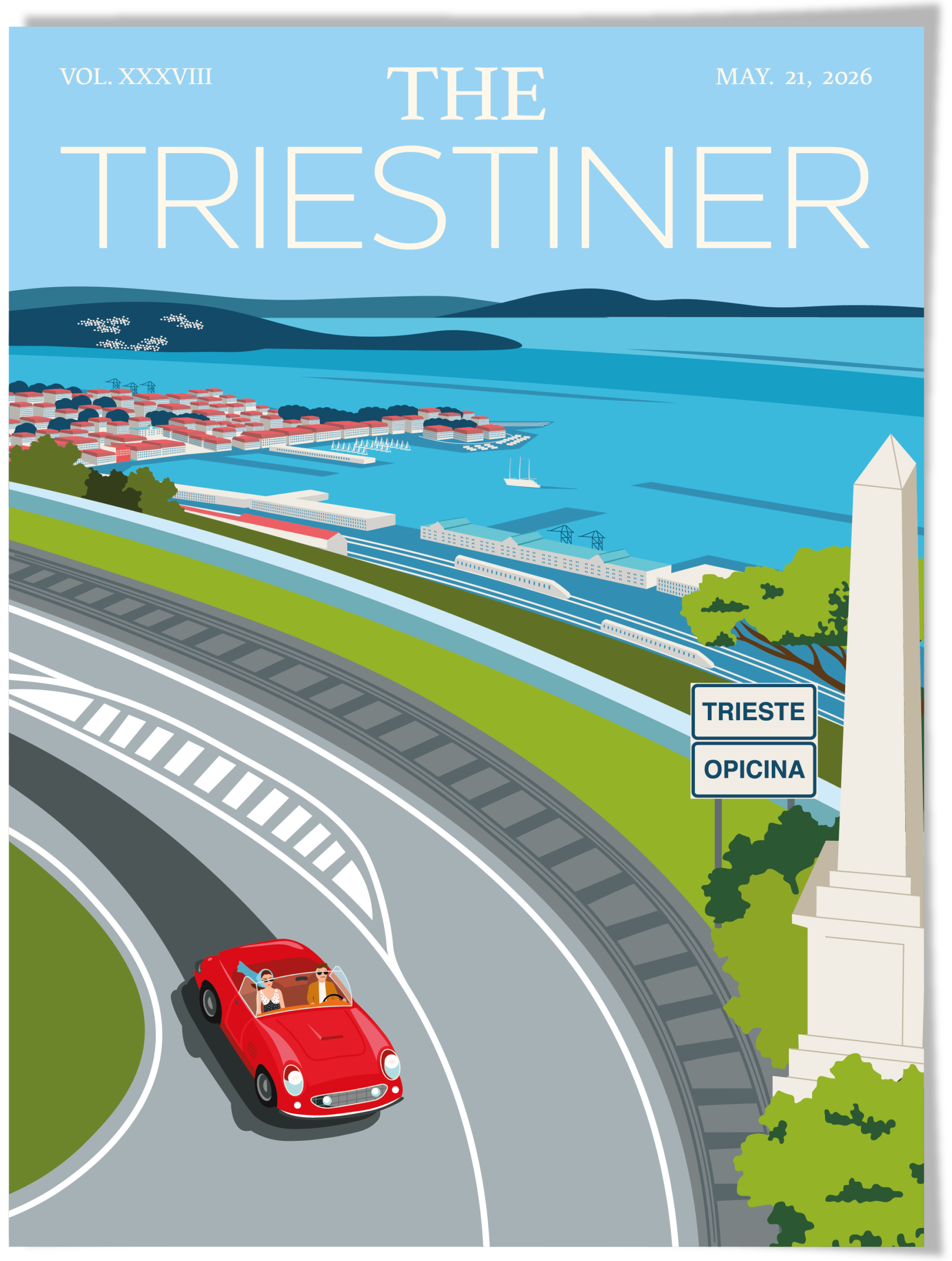 Cartolina — Salita Trieste–Opicina